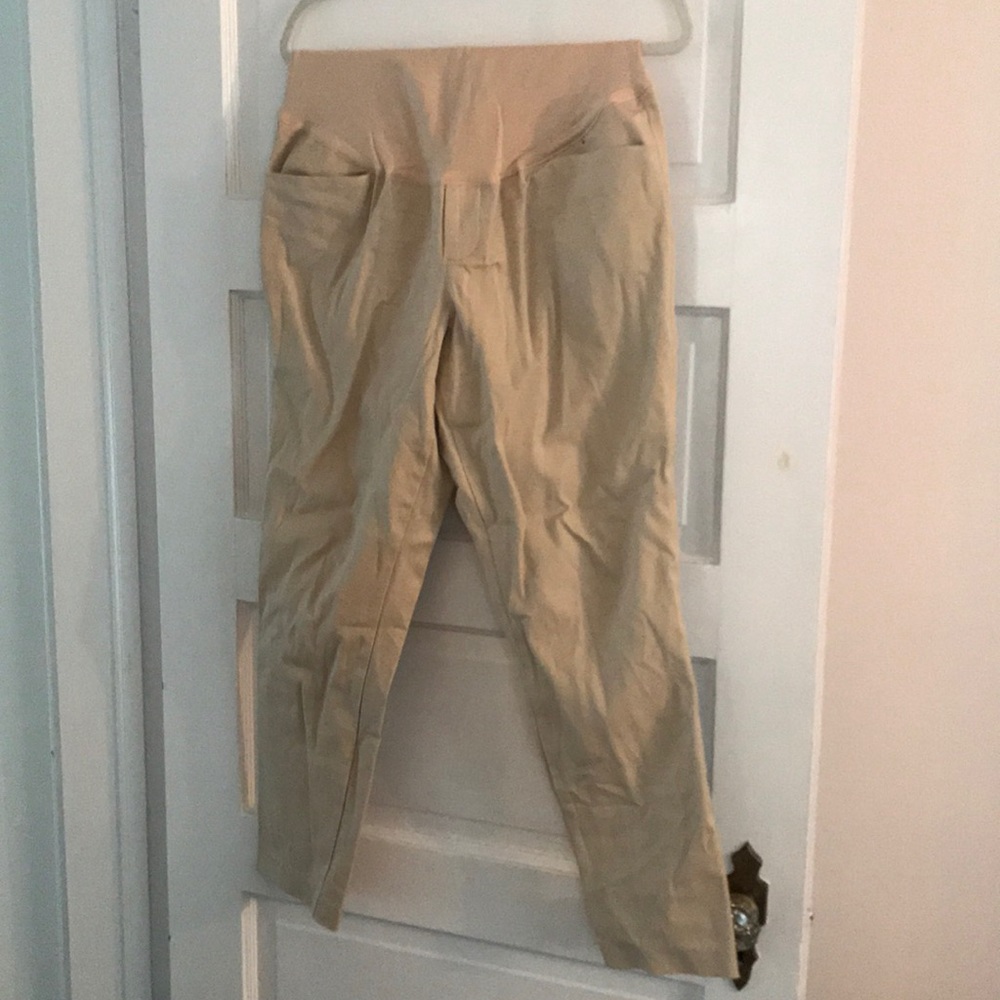 Gap maternity pixie cropped pant